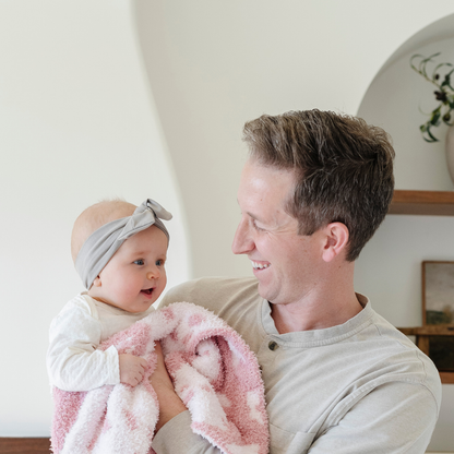Double-Layer Bamboni Mini Blanket - Petal