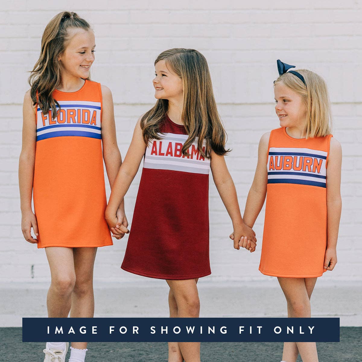 The Illinois | Orange Classic Cheer Dress: Orange / 8