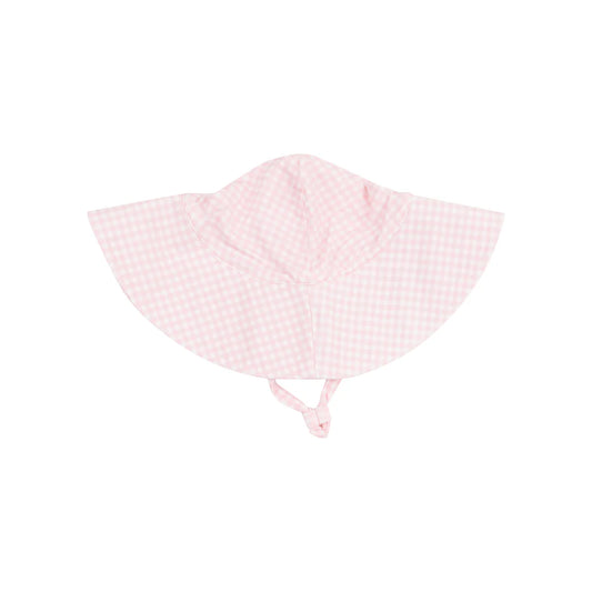 Pink Gingham Sunhat