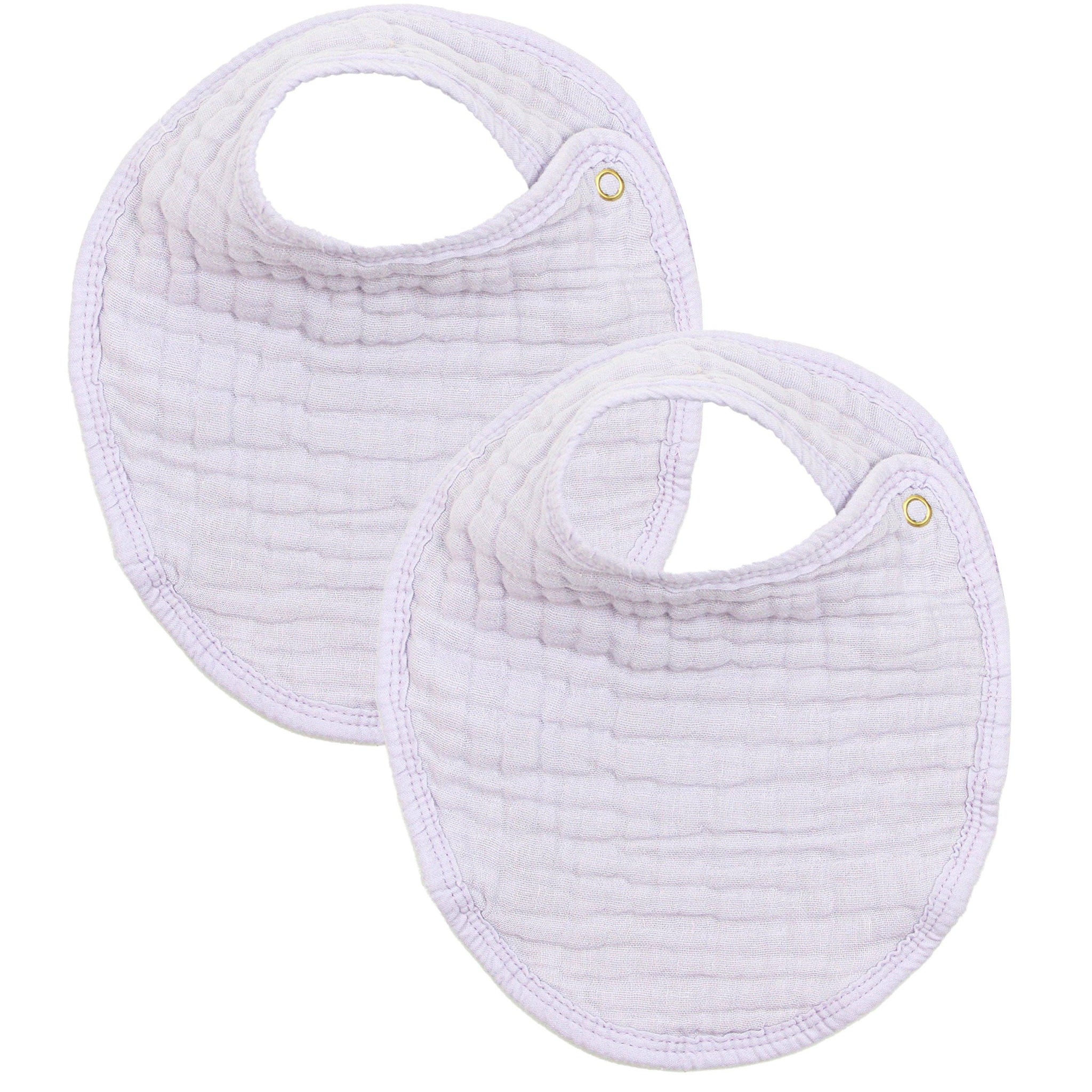 Cloud Muslin™ Bib 2 Pack - Lilac