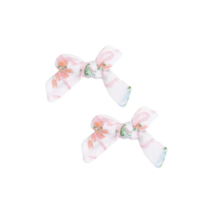2 Pack Hair Bow with Clip - Ribbon Bouquets