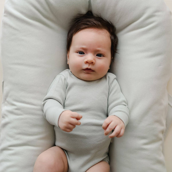 Snuggle Me Organic - Infant Lounger Cover | Sage