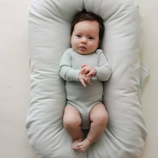 Snuggle Me Organic - Infant Lounger Cover | Sage