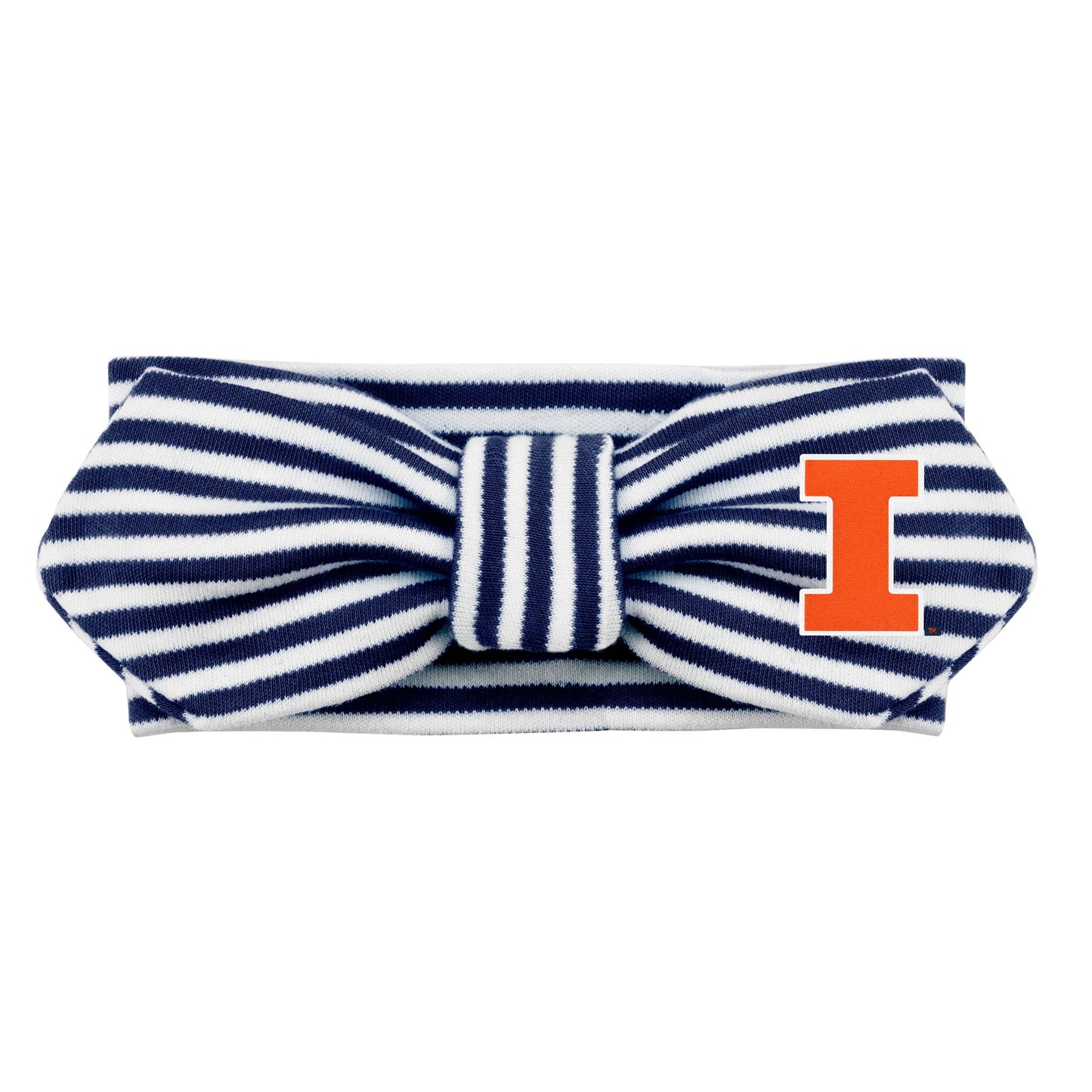 llinois Fighting Illini Infant and Toddler Hair Knot : Navy