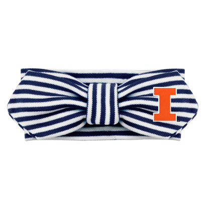 llinois Fighting Illini Infant and Toddler Hair Knot : Navy