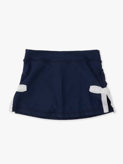 Dark Navy Active Bow Skort