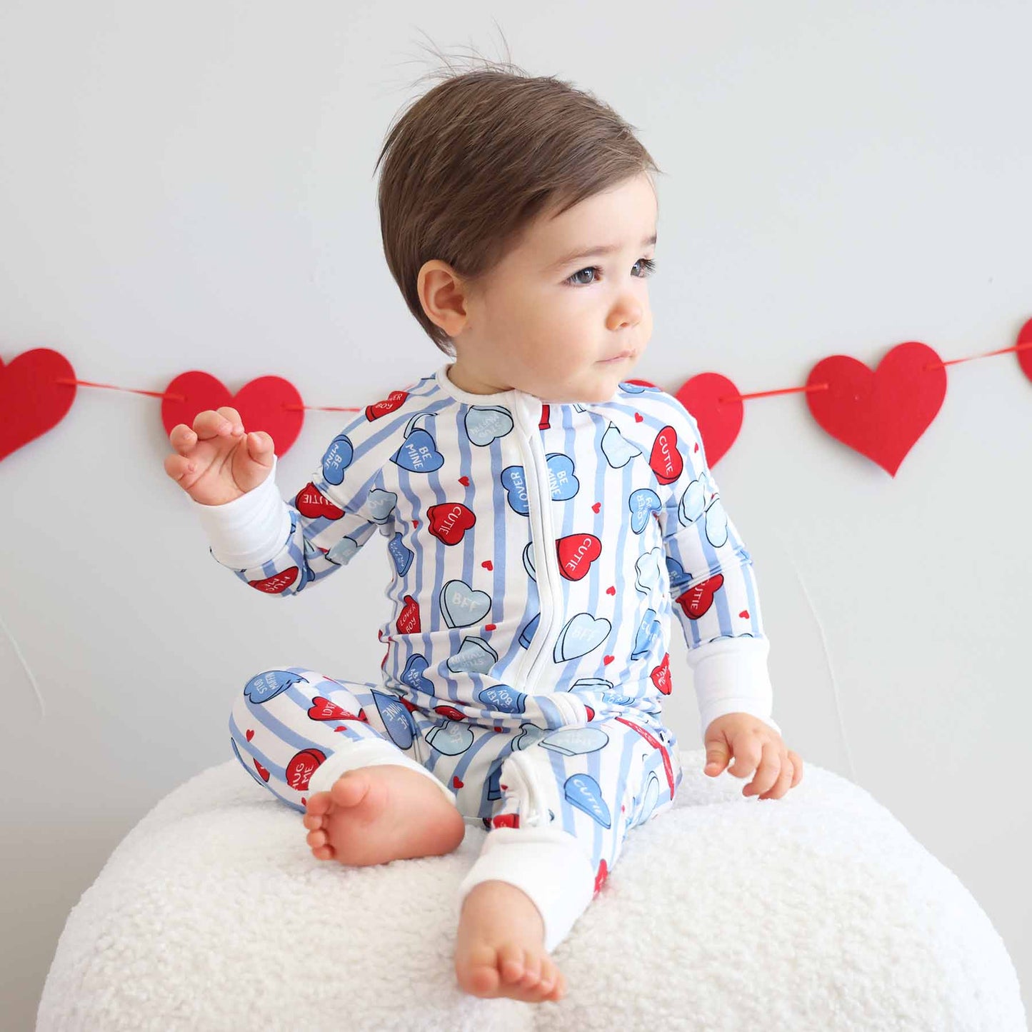 Sweet Like Candy Convertible Zip Romper - Blue