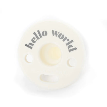 Hello World Silicone Pacifier