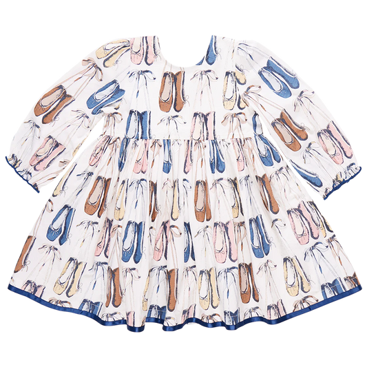 Girls Amma Dress - Ballet Slipper