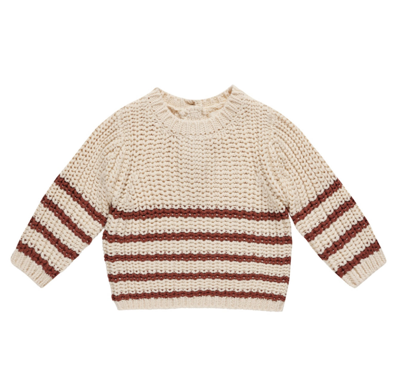 Rex Sweater - Cranberry Stripe