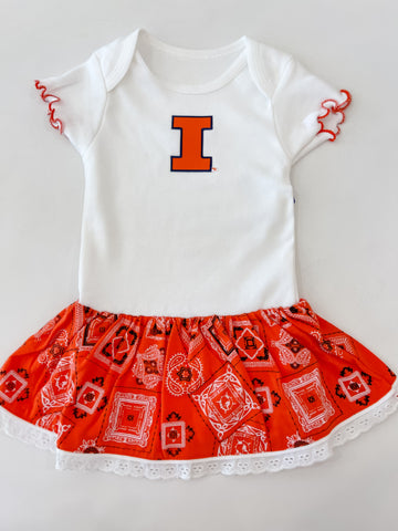 Illinois Bandana Dress