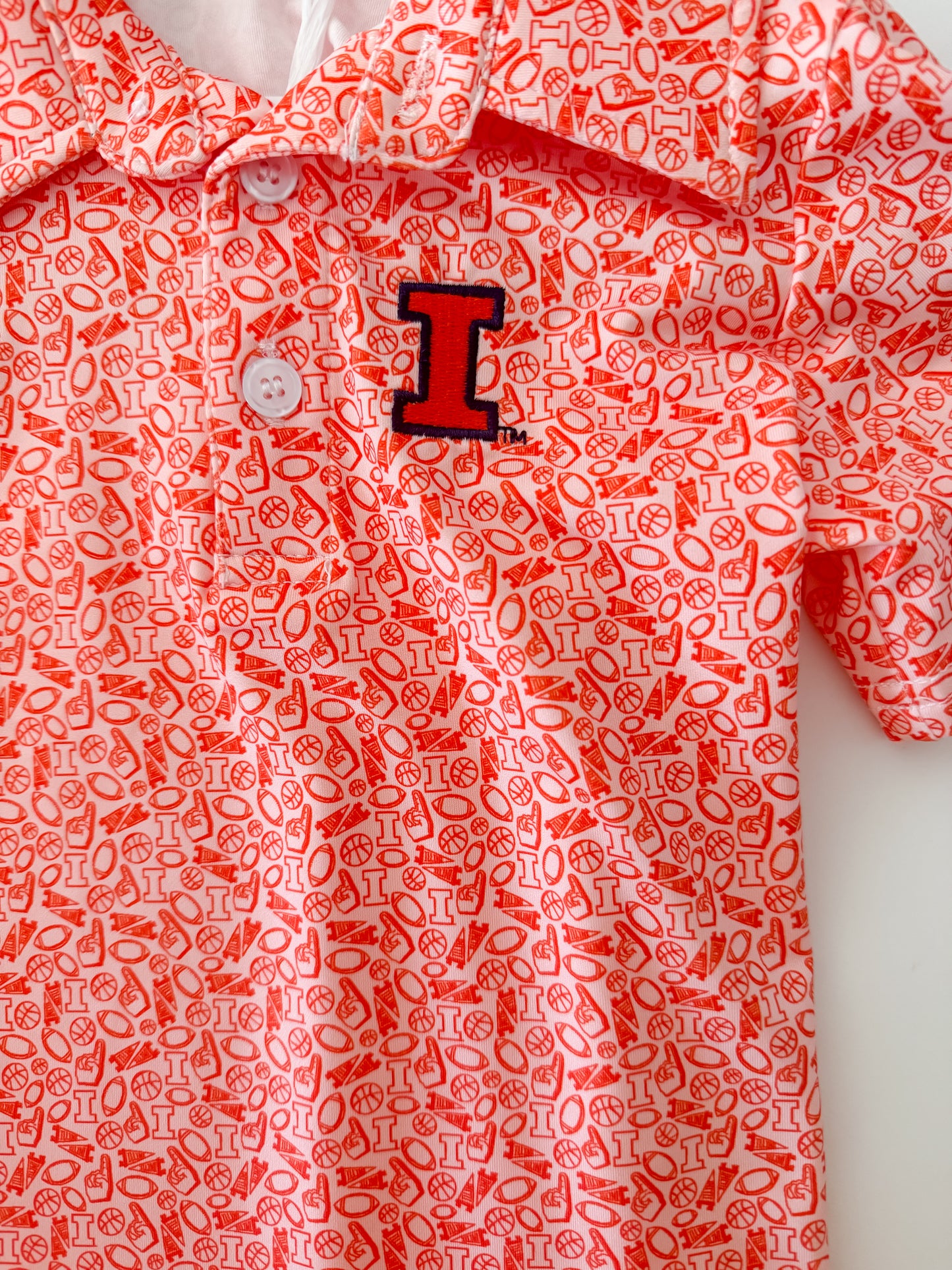 Illinois Fighting Illini James Polo