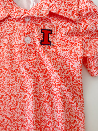 Illinois Fighting Illini James Polo