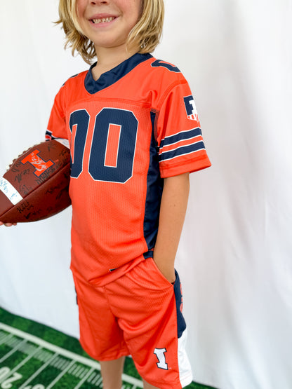 Illinois Fighting Illini Athletic Mesh Short