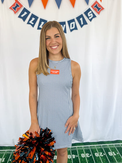 Women's Grace Gingham Illinois Active Dress