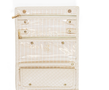 Luxe Jewelry Wallet - Sand