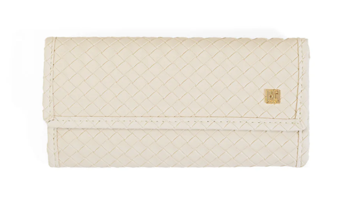 Luxe Jewelry Wallet - Sand