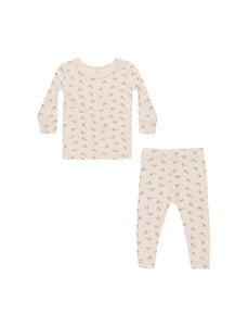 Bamboo Pajama Set - Holly Berry