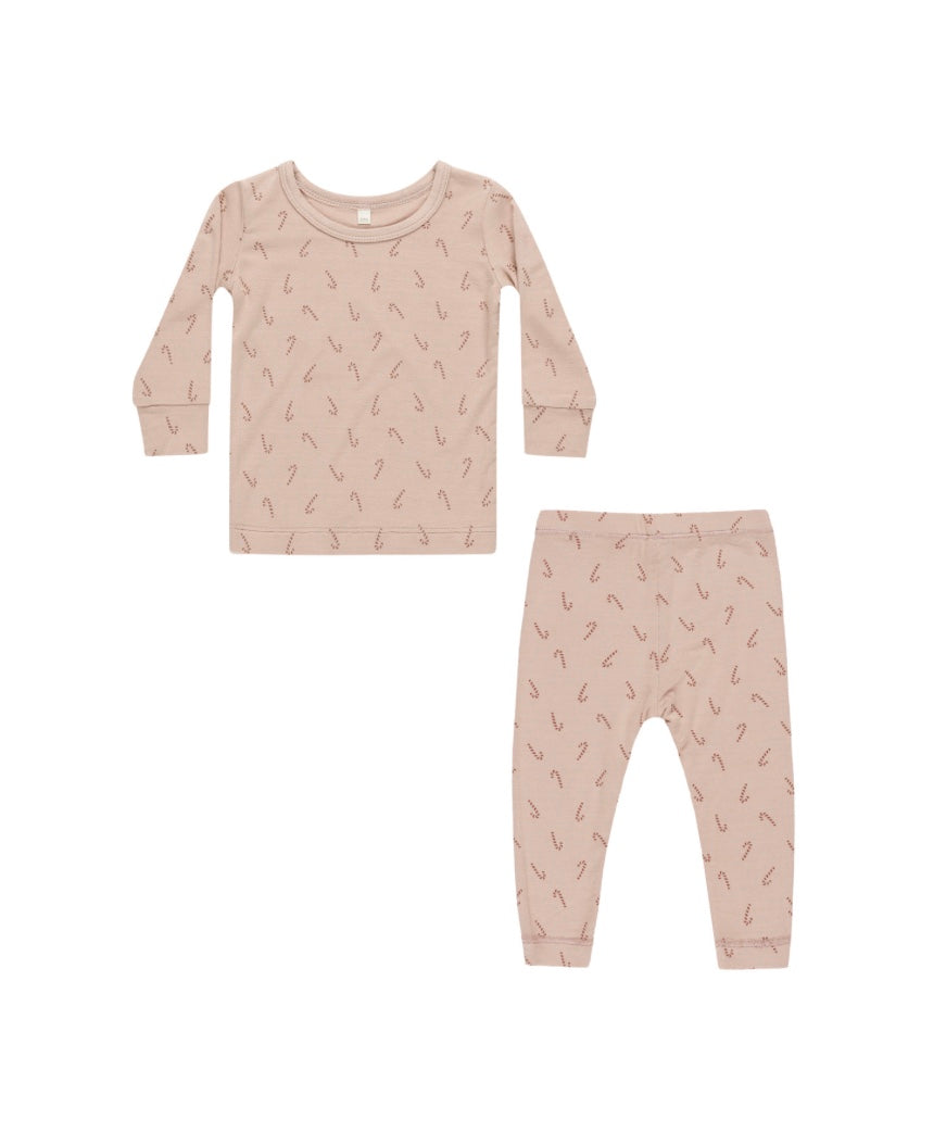 Bamboo Pajama Set - Candy Cane