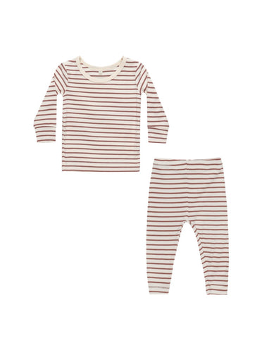 Bamboo Pajama Set - Candy Stripe