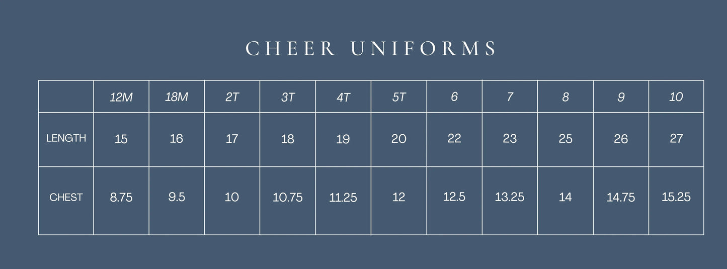 *PREORDER* Navy PowerStripe V-Neck Cheer Dress - Fighting Illini
