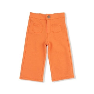 French Terry High Waist Wide Leg Pants