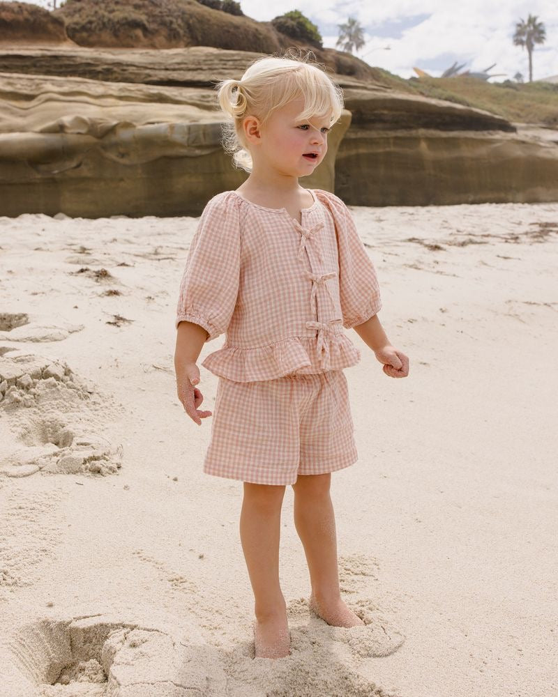 Juniper Set - Pink Gingham