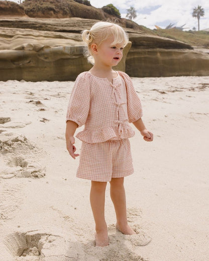 Juniper Set - Pink Gingham