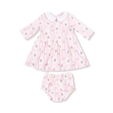 Box Pleat Dress - Ogee Lace Floral
