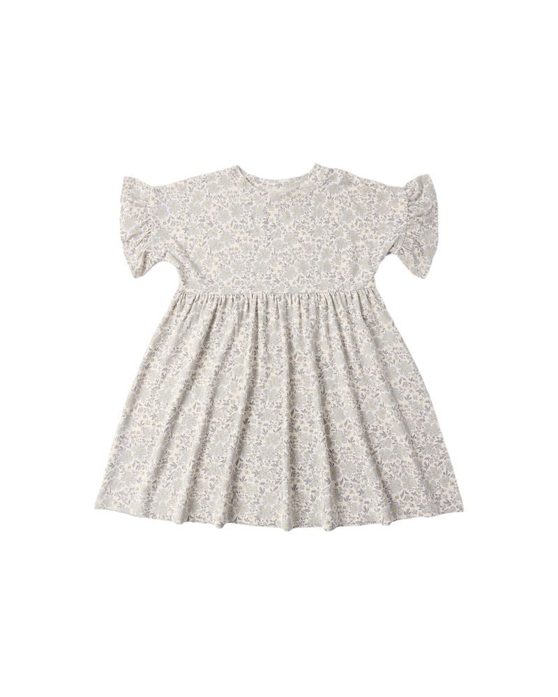 Babydoll Dress - Blue Meadow
