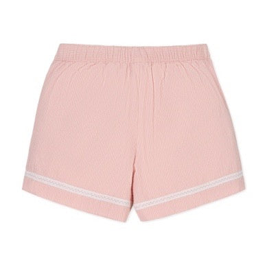 Organic Seersucker Pull-On Short
