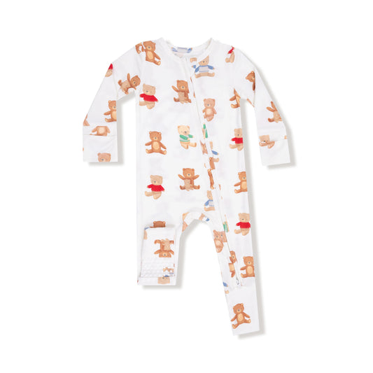 Convertible Romper - Teddy Bear