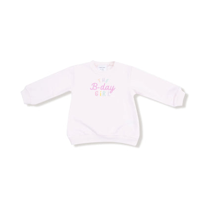 Birthday Girl Embroidered Sweatshirt