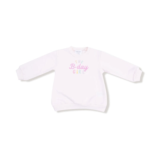 Birthday Girl Embroidered Sweatshirt