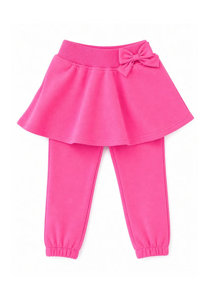 Hot Pink Skirted Jogger