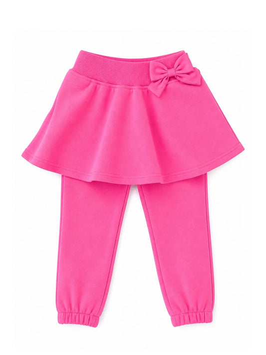 Hot Pink Skirted Jogger