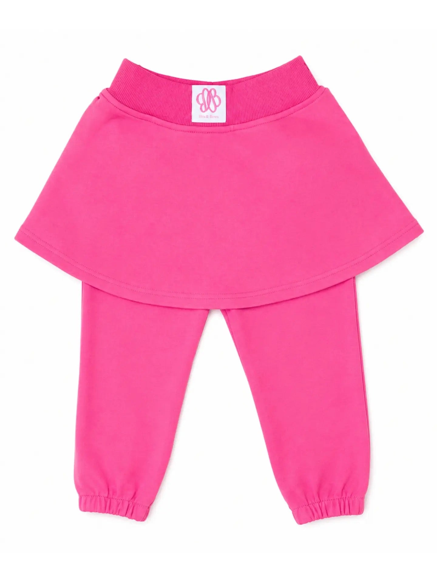 Hot Pink Skirted Jogger