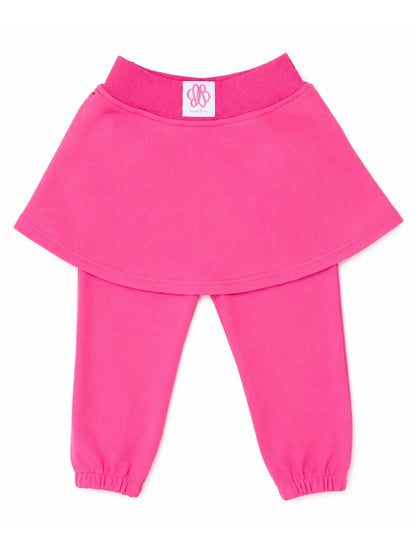 Hot Pink Skirted Jogger