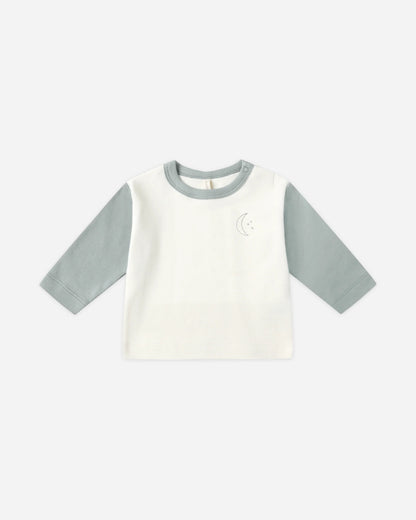 Long Sleeve Raglan Tee - Moon