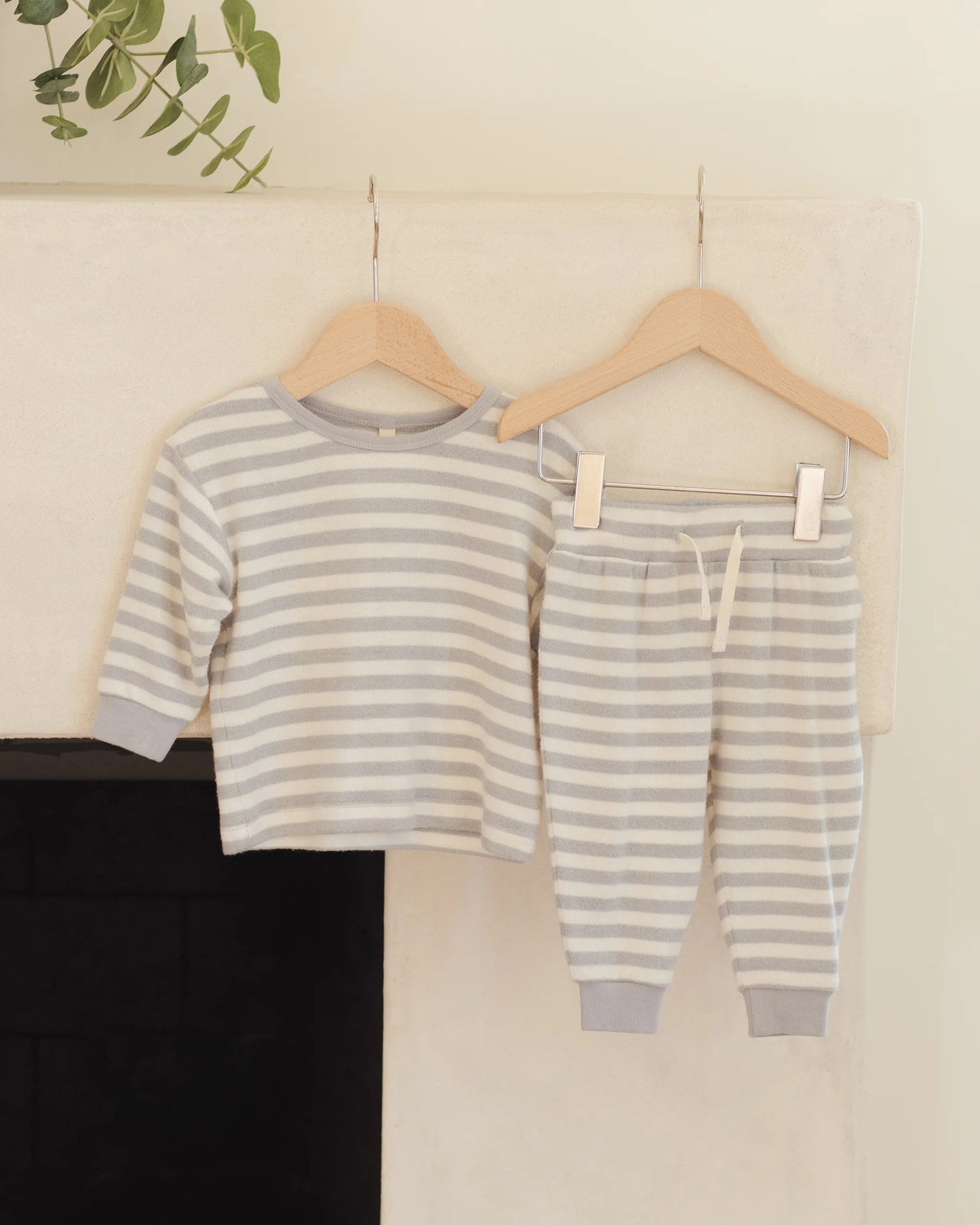 Cozy Set - Blue Stripe