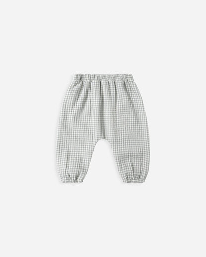 Woven Pant - Blue Gingham