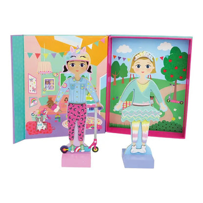 Best Friends Magnetic Dress Up Dolls