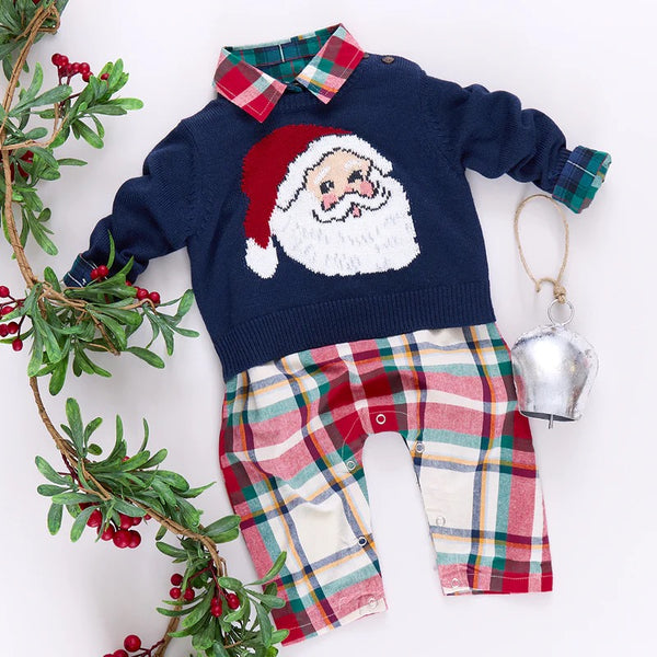 Easton Jumper - Holiday Tartan