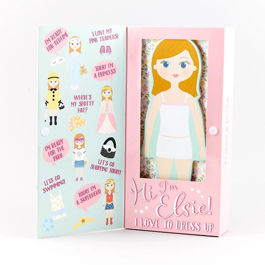 Elsie Magnetic Dress Up Doll