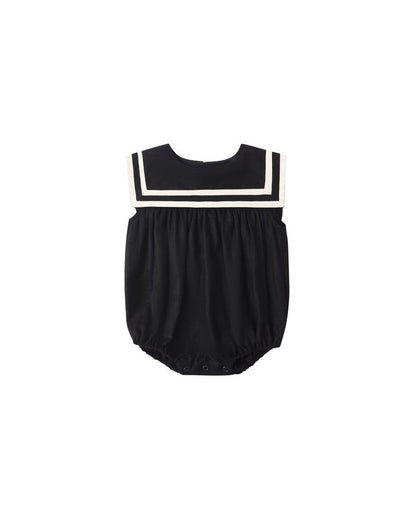 Sailor Romper - Black