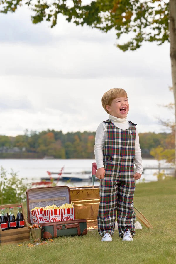 Lawson Longall (Flannel) - Grant Park Plaid with Nantucket Navy