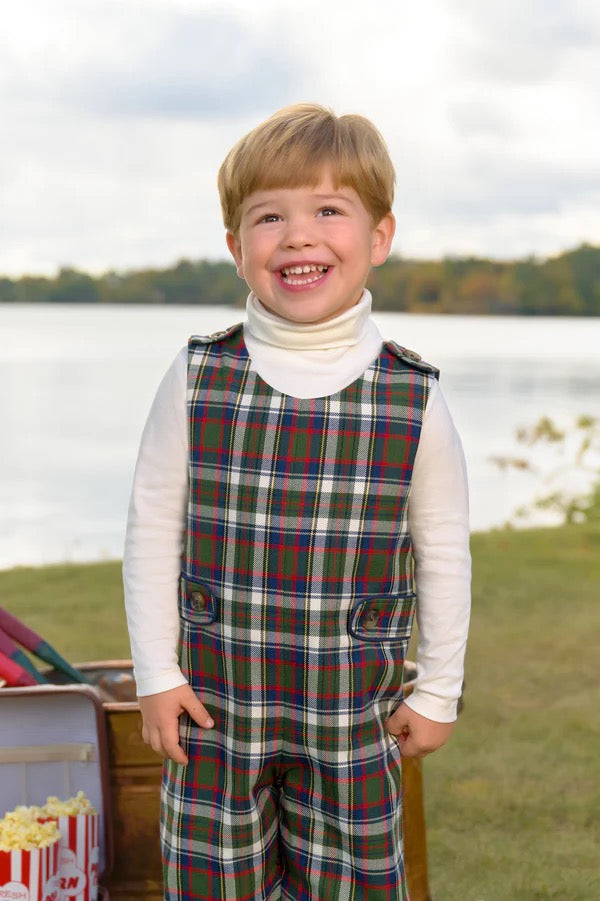 Lawson Longall (Flannel) - Grant Park Plaid with Nantucket Navy