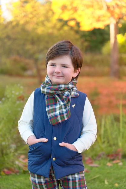 Seymour Scarf (Flannel) - Grant Park Plaid