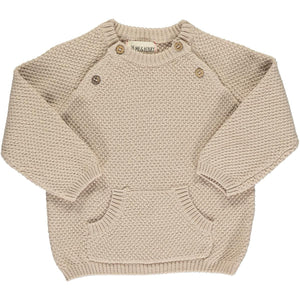 Morrison Baby Sweater - Cream