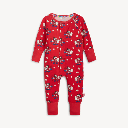 Convertible Magnetic Coverall - Cocoa Club